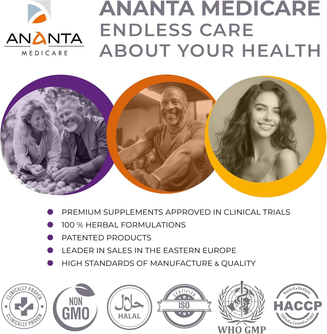 Anantavati Sleep Supplement – Extra Strength Bacopa for Stress Relief & Deep Sleep – 120 Vegetarian Tablets