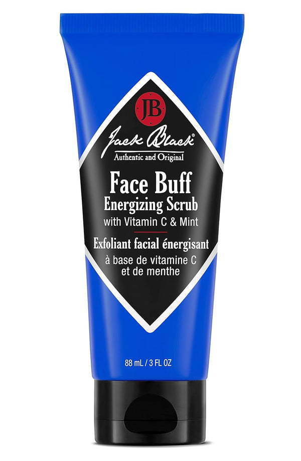 Jack Black Face Buff Energizing Scrub - Mens Face Wash & Pre Shave Scrub, Face Cleanser for Men, Pre Shave for Men, Mens Facial Cleanser, Mens Face Scrub, Exfoliating Face Wash, Jack Black Face Scrub