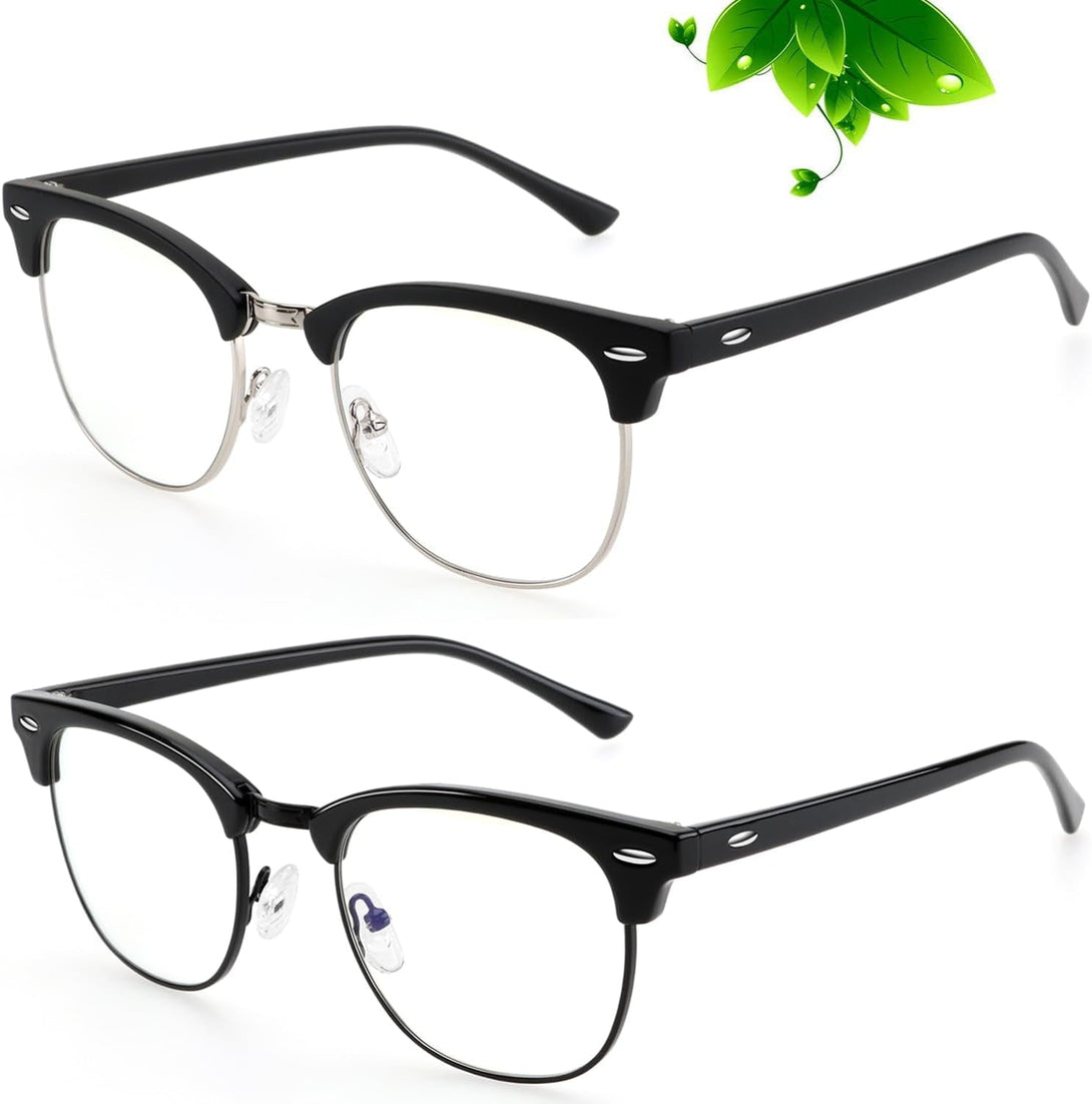 ANYLUV Blue Light Glasses Men anti Eyestrain Lightweight Computer Gaming Blue Light Blocking Glasses for Women UV400