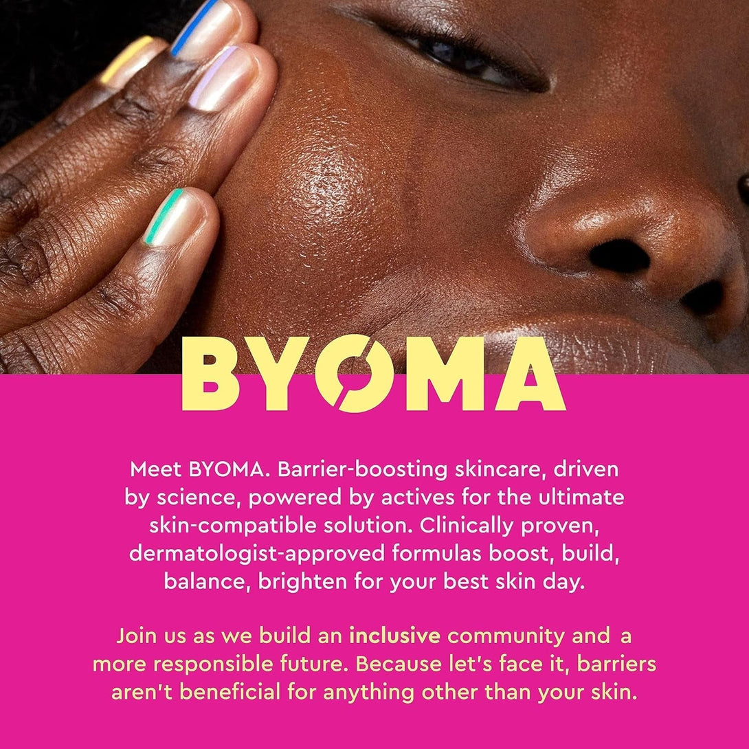 BYOMA Creamy Jelly Cleanser - Hydrating Facial Cleanser for Skin Barrier Repair -Tri-Ceramide Face Wash for Sensitive Skin & All Skin Types - Gently Removes Makeup & Excess Oil - 5.91 Fl Oz