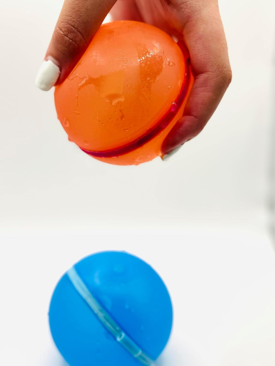 (12 PCS) WATER BALLOONS REUSABLE Silicone Magnetic Self Seal Water Bomb Quick Easy No Mess Backyard Pool Beach Camp Retreats Summer Splash Kids Teens Adults Outdoor Activities - Premium Quality!
