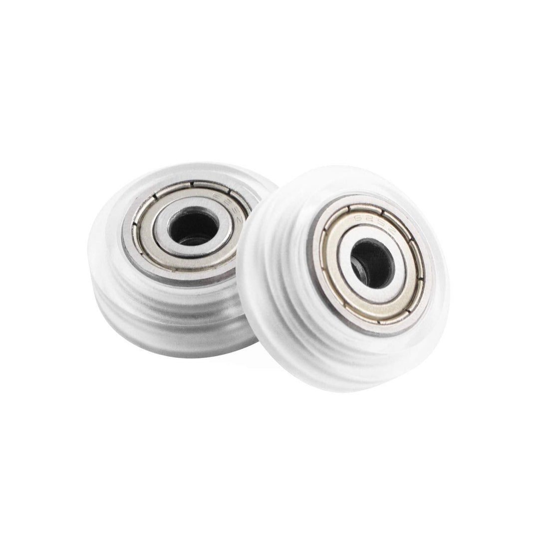 3D Printer Rollers Polycarbonate Gantry Wheels V Slot (13Pcs/Pack) Clear Ender 3 Bed Wheels 625Zz for Creality Ender Rollers Artillery Sidewinder X1 Rollers