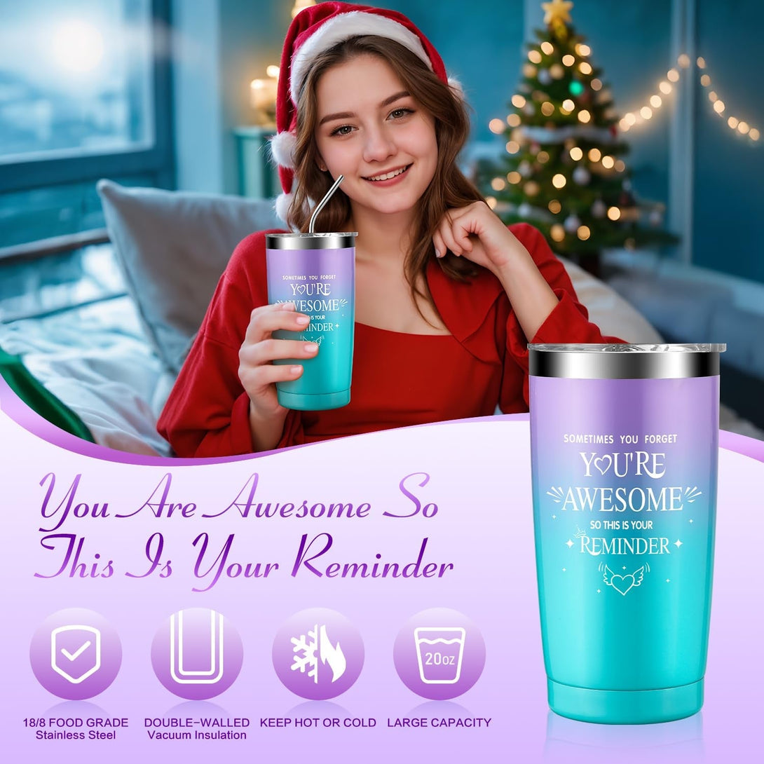 Birthday Gifts for Women, Aoen Unique Spa Relaxation Self Care Gifts for Women Friendship, Best Friend, Mom, Wife, Sister, 8P Purple Get Well Soon Gift Baskets for Christmas, Valentines, Mothers Day