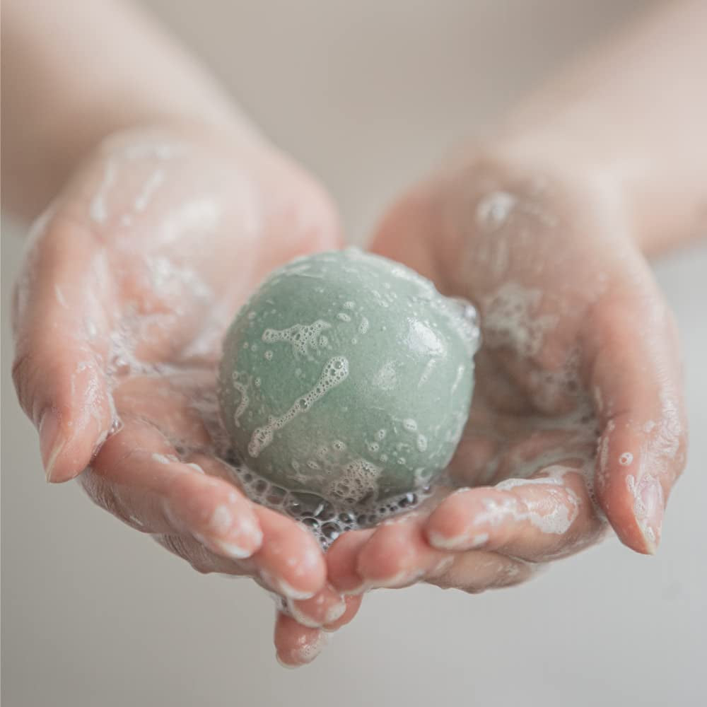 All-In-One Vegan Cruelty-Free Natural Ingredients Handmade Red Beet Shampoo Bar with Zero Waste Box Packaging