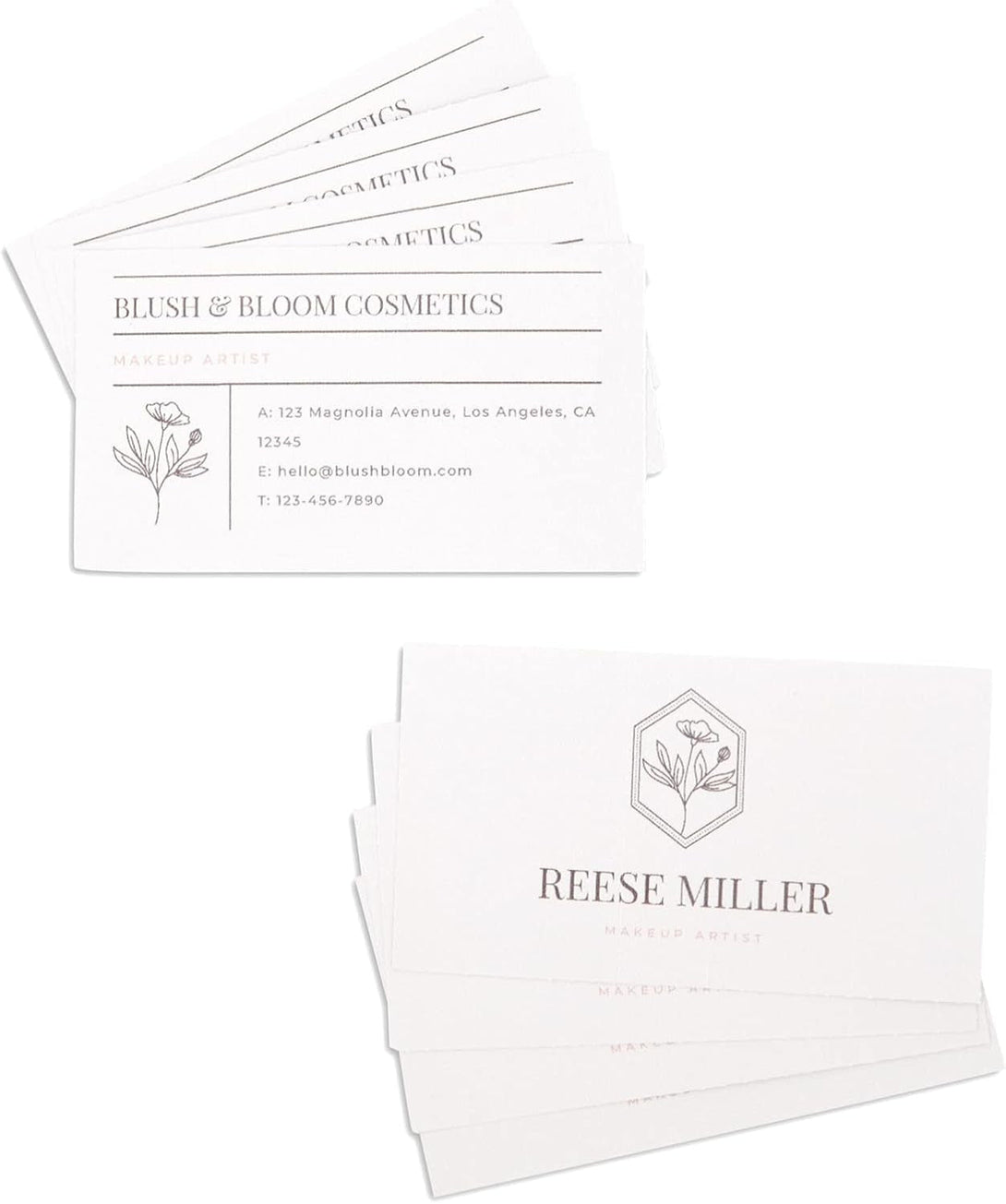 100 Pack Blank Business Card Paper for Printer, Inkjet and Laser Printable Sheets, 1000 Cards, Multi Purpose Office Supplies, 3.5 X 2 In, White