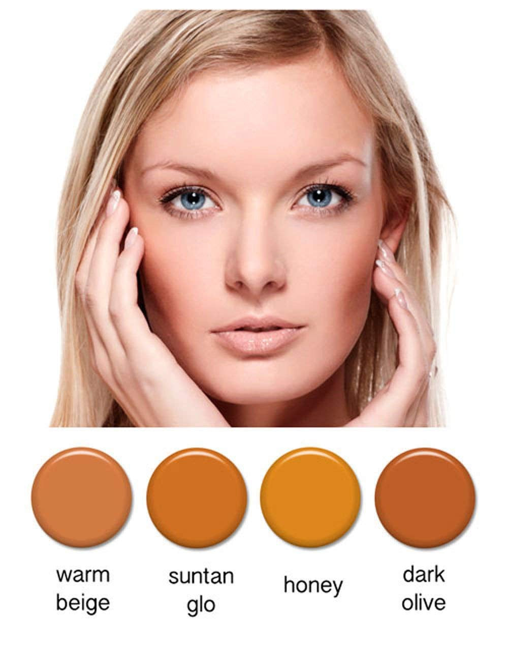 Airbrush Makeup - Foundation 1/2Oz Bottle Choose Color (1/2 Oz Movie Star)