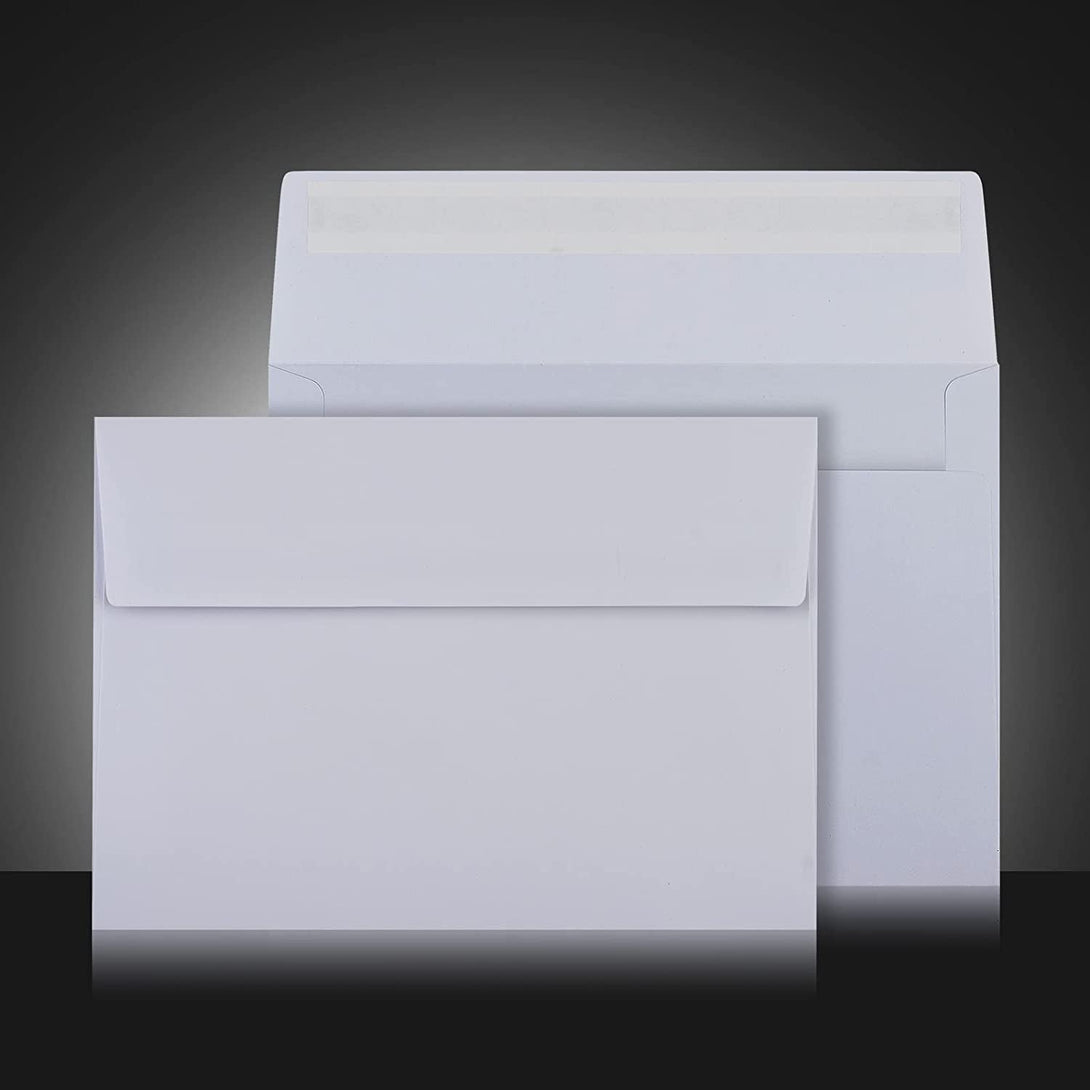 50 Pack White Envelopes - 5 X 7 Inch, A7, Card, Invitation & Postcard Envelopes