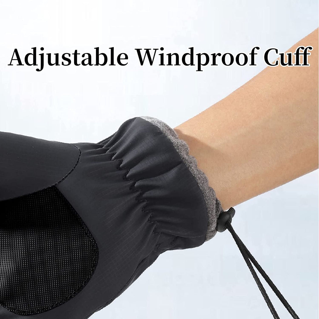 Ihuan Winter Waterproof Ski Gloves Men Women, Snow Warm Cycling Cold Weather, Driving Biking Running