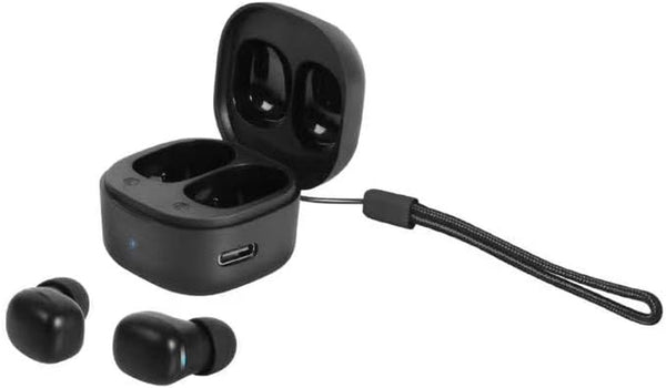 Wireless Earbuds for Small Ears, Compact Ear Buds for Kids & Teens, 2.5G Ultra-Light, Coin-Sized Charging Case, Bluetooth 5.4 Earphones for Workout &Outdoor, Laptop Pad Phones Compatible, Black