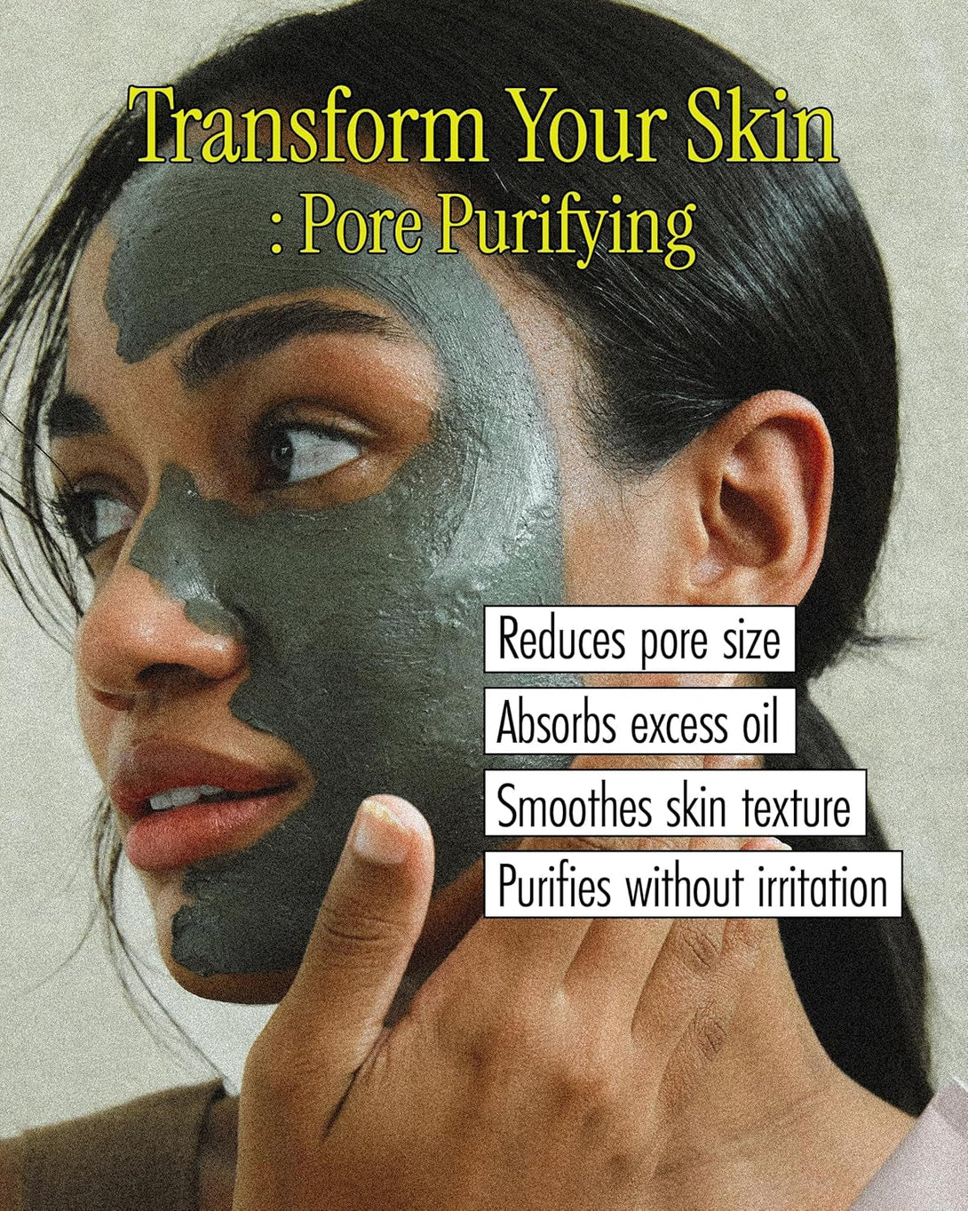 Relief Mud Mask - Celeb'S Choice Mask - Body Mud Hydrating & Moisturizing Deep Pore Cleanser Face & Body Mask W/ 91.8% Nature-Derived Ingredients - K Beauty Body Mud (3.72 Fl Oz)