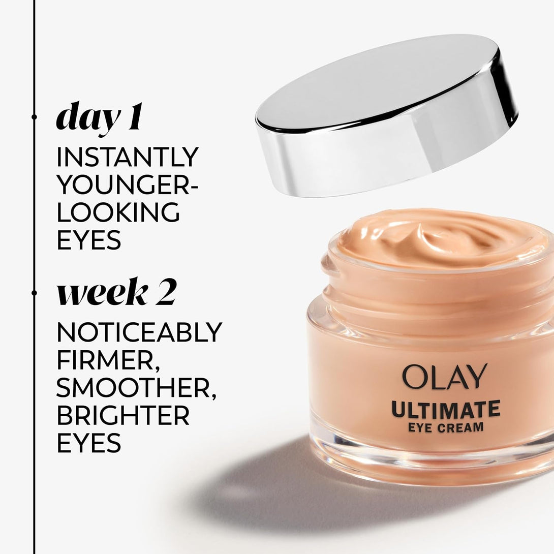Olay Eyes Ultimate Eye Cream for Dark Circles, Wrinkles and Puffiness, 13 Ml (0.4 Fl. Oz.)