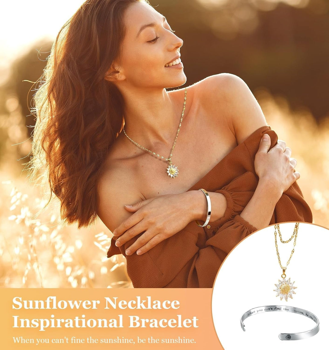 Sunflower Gifts for Women,Birthday Gift for Women,Sending Sunshine Gift,Thank You Gifts,Care Package,Thinking of You for Mom Grandma Sister Best Friend,Graduation for Her