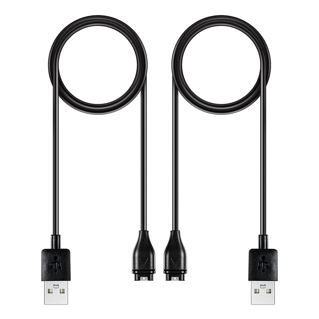 AWINNER Compatible for Garmin Watch Charger Cable (2 Pack)