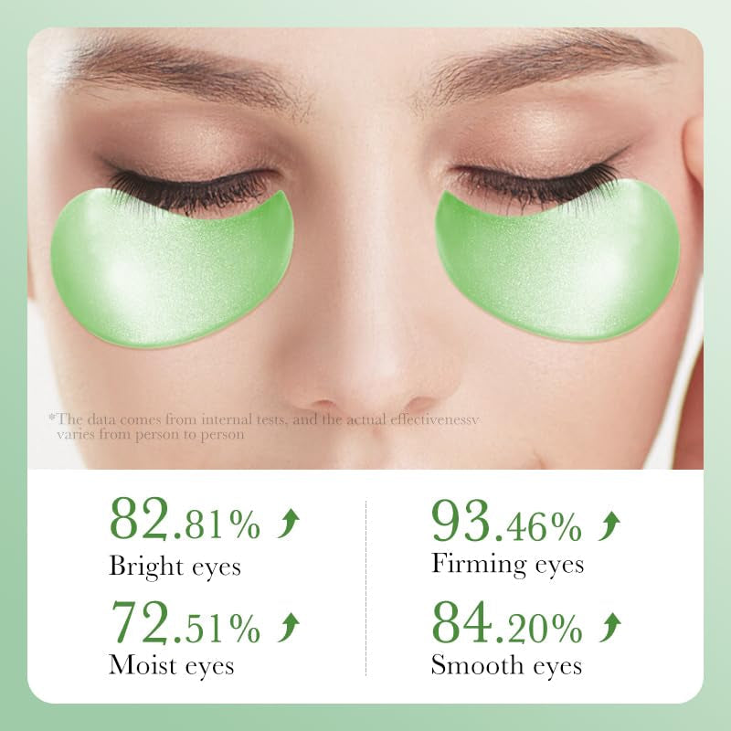 36 Pairs under Eye Patches & Lip Mask for Puffy Eyes and Dark Circles - Crystal Lip Care Gel Pads Mask Bulk Collagen Skin Care Products, Beauty & Personal Care