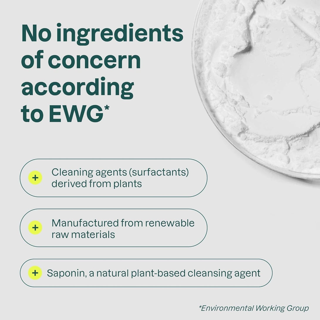 ATTITUDE Fruit and Vegetable Wash, Removes Wax, Dirt and Impurities, Plant- and Mineral-Based, Vegan, Unscented, 27.1 Fl Oz