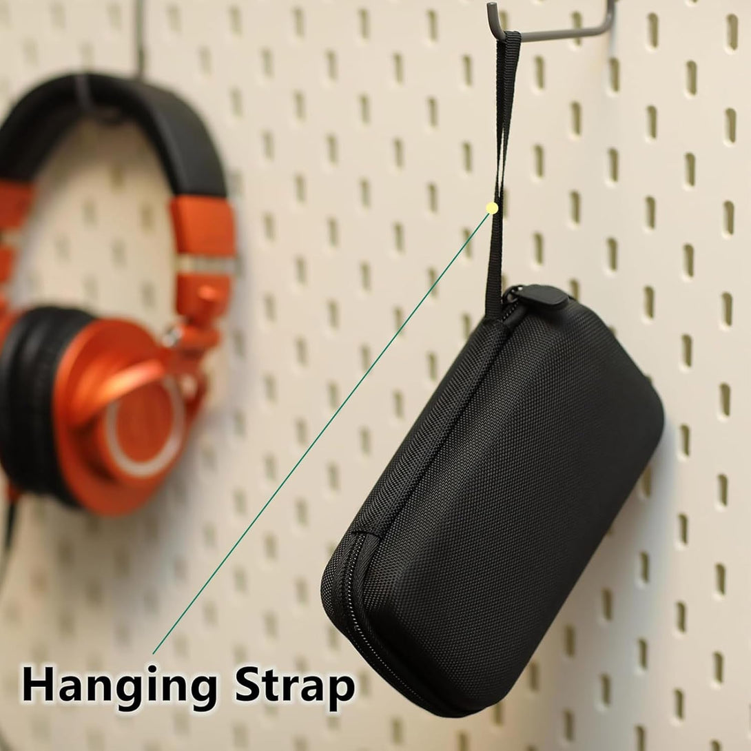 External Hard Drive Portable Carrying Case Digital Gadget Case Waterproof Black