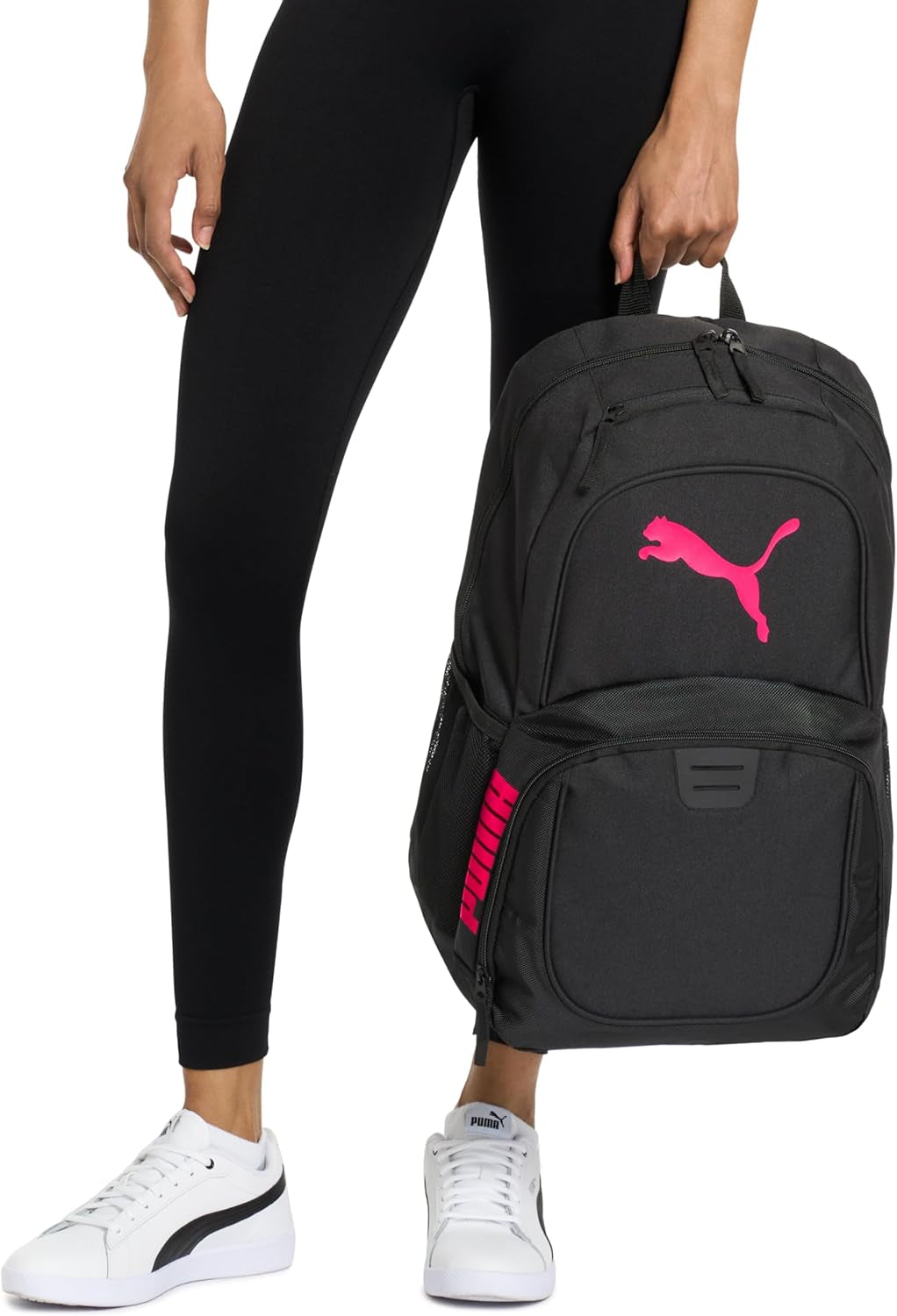 PUMA Contender Backpack, Rose Gold Cheetah, One Size