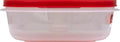 Rubbermaid Easy Find Lids Food Storage Container, 9 Cup, Racer Red
