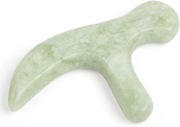 Ewinever Ewin24 Natural Jade Foot Massager Acupuncture Point Massage Foot Care Therapeutic Relief Tool