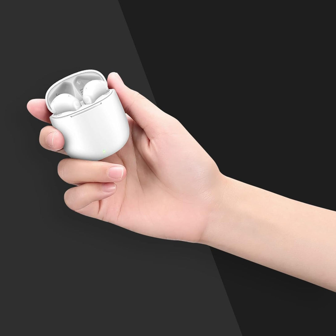 Yobola Wireless Earbuds, Bluetooh Earbuds, Deep Bass Light Weight Mini Wireless Headphones for Running/Fitness, 25Hrs Playtime, Built-In Microphone, Touch Control, IPX5 Waterproof