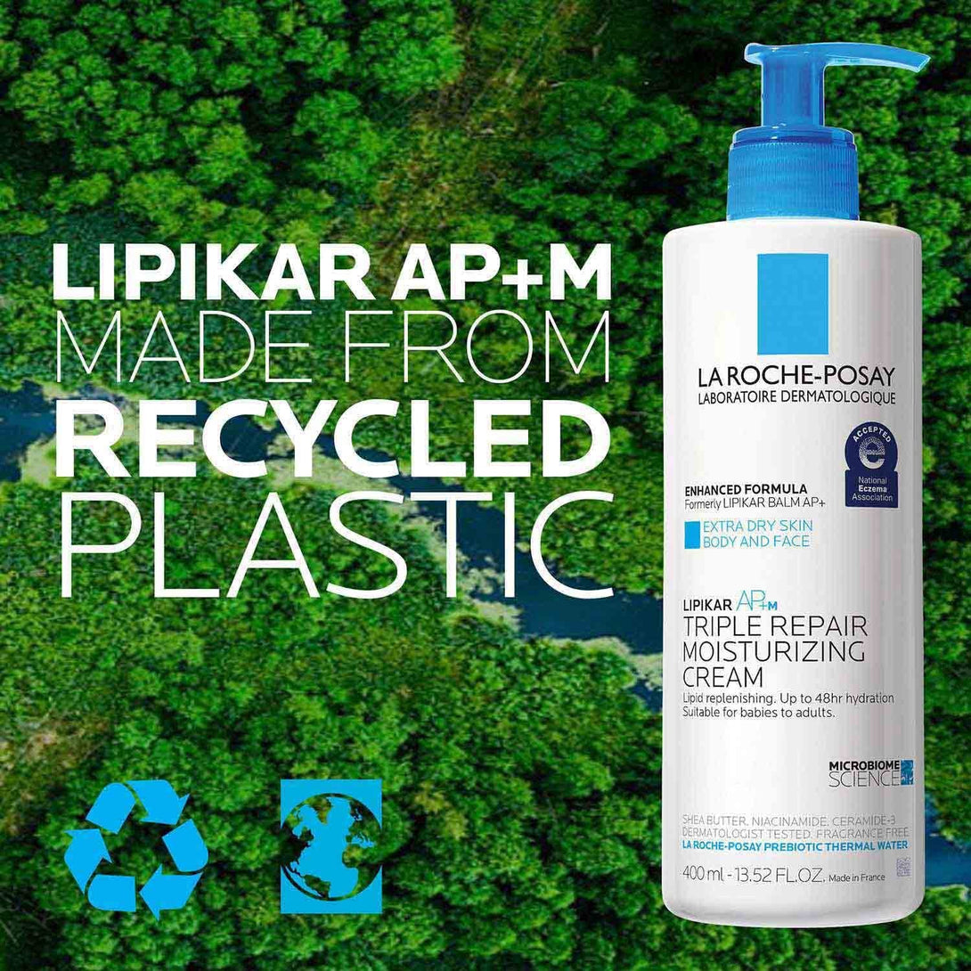 La Roche-Posay Lipikar AP+ Triple Repair Moisturizing Cream | Face & Body Lotion for Dry Skin | Shea Butter & Niacinamide Moisturizer | Gentle Face & Body Cream for Dry, Rough & Sensitive Skin