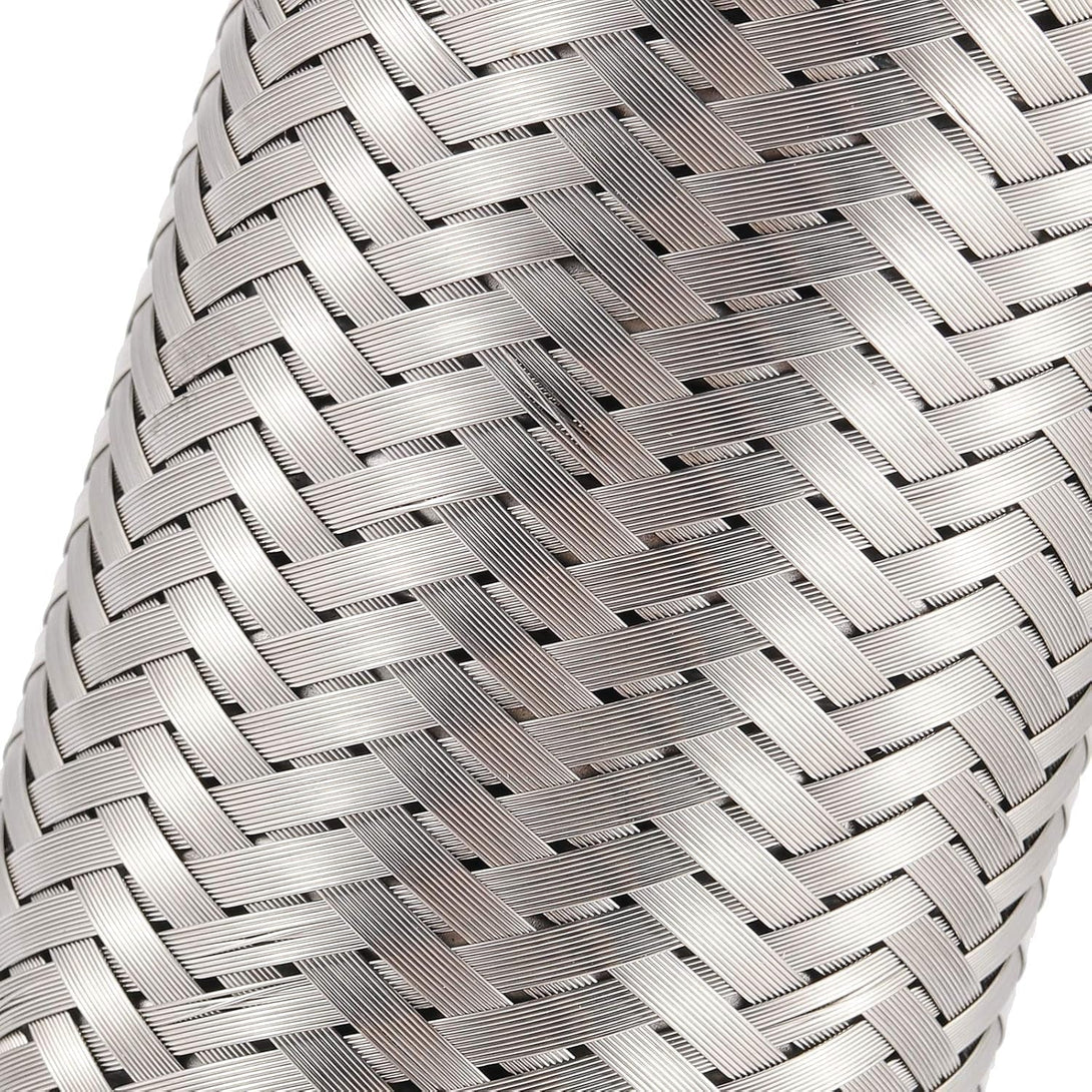 4 Pack 2 X 6 Inches Stainless Steel Heavy Duty Exhaust Flex Pipe, Double Braid Exhaust Flex Tube, Overall Length 10 Inches