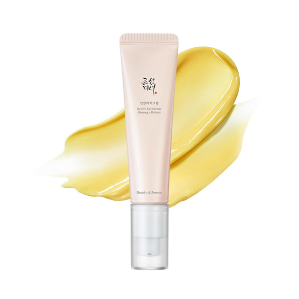 Beauty of Joseon Revive Eye Serum with Retinal Niacinamide Correction for Puffy Eye Bags Fine Lines Dark Circles Wrinkles, Korean Skin Care 30Ml, 1 Fl.Oz