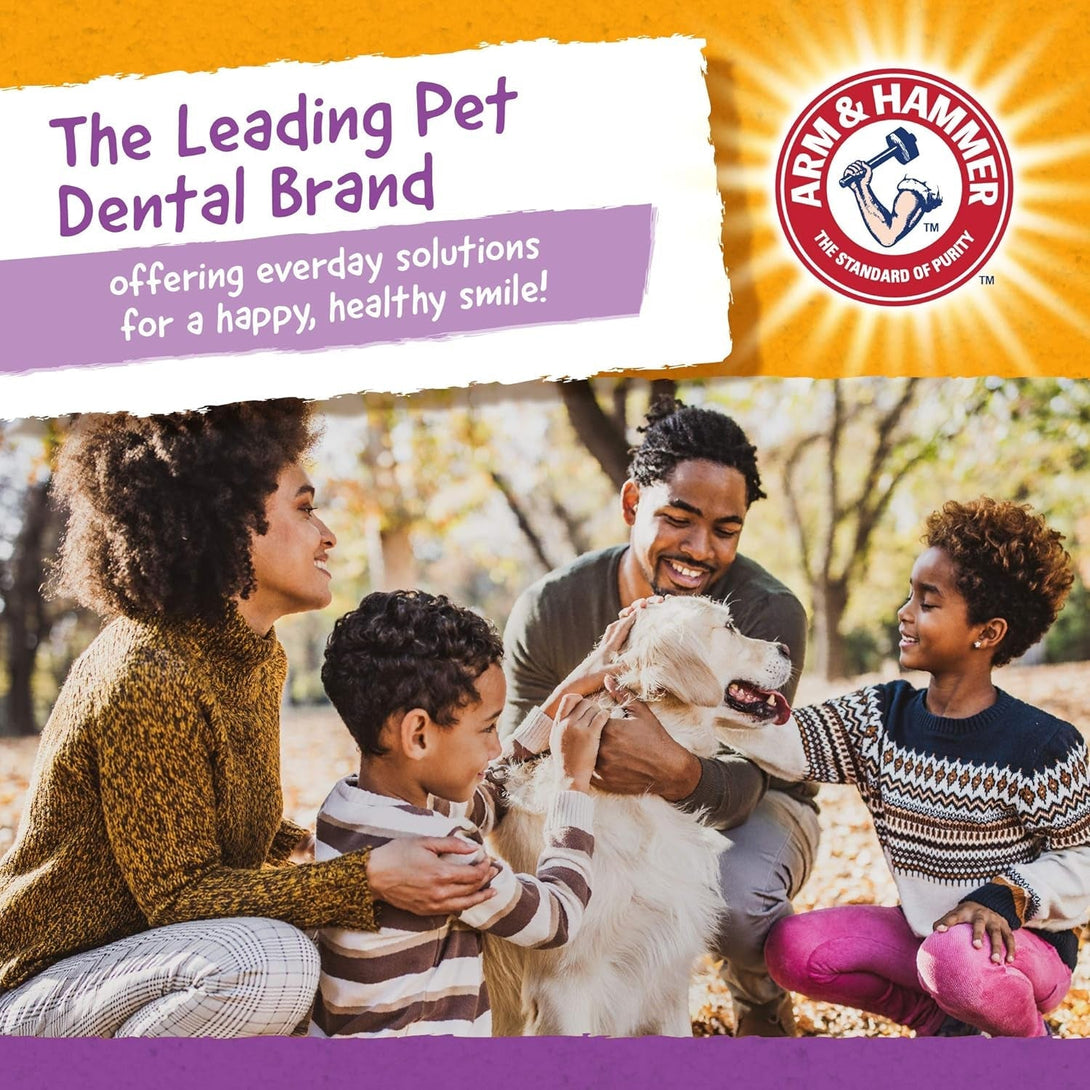 Arm & Hammer for Pets Nubbies Dental Treats for Dogs | Dental Chews Fight Bad Breath, Plaque & Tartar without Brushing | Peanut Butter Flavor, 20 Count