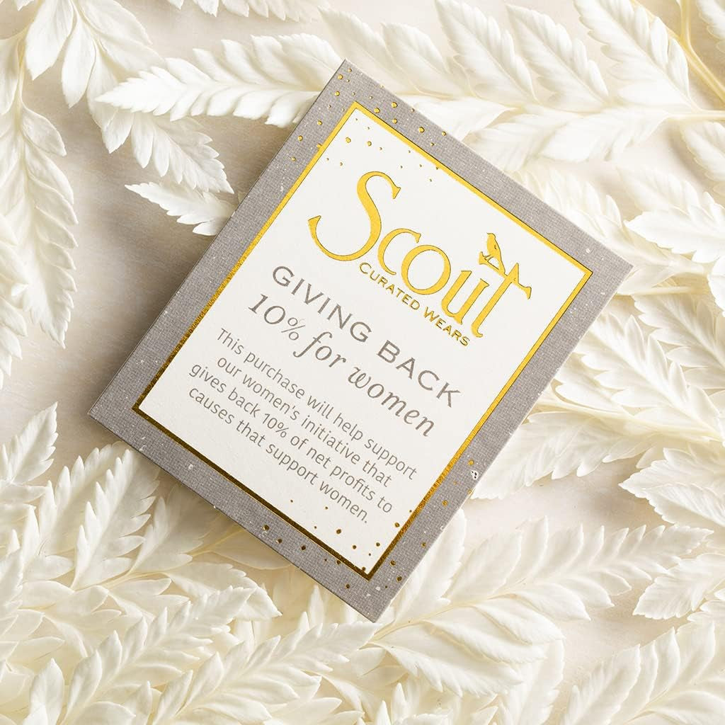 Scout Curated Wears - Women'S Scout Wrap Bracelet & Necklace - Ivory Combo/Gold