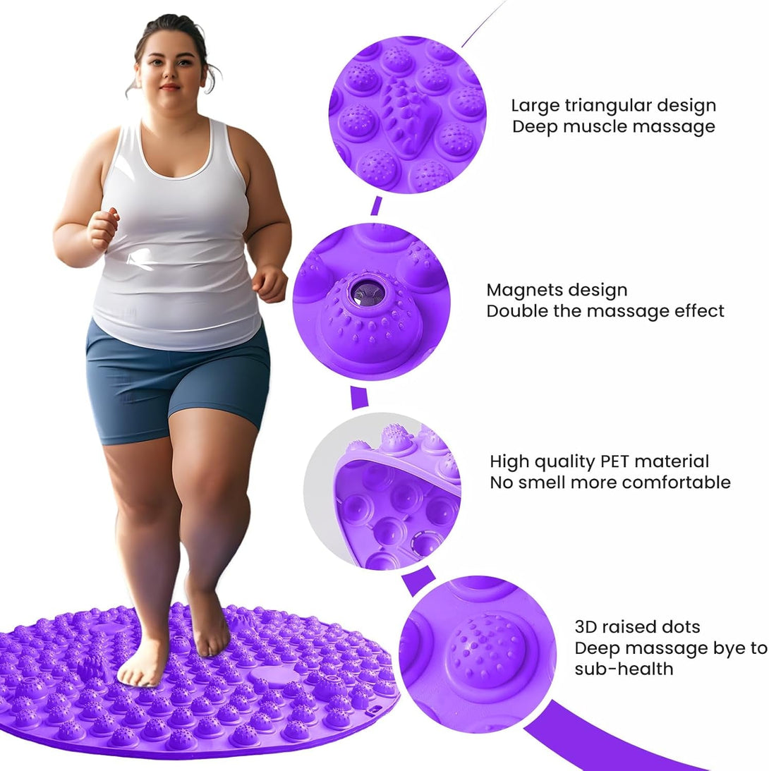 Foot Massager for Plantar Fasciitis,Foot Arch and Heel Pain, Reflexology Tool,Deep Tissue Muscle Massage,Acupressure Trigger Point Therapy, Heel Arch Arthritis,Gifts for Mom and Dad