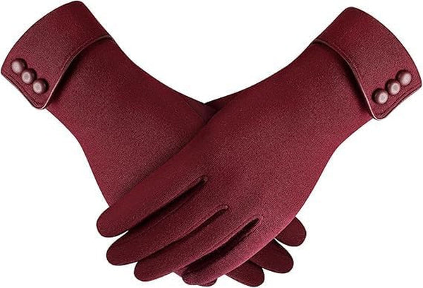 Winter Gloves for Women, Winter Touch Screen Texting Warm Gloves with Thermal Soft Lining for Women
