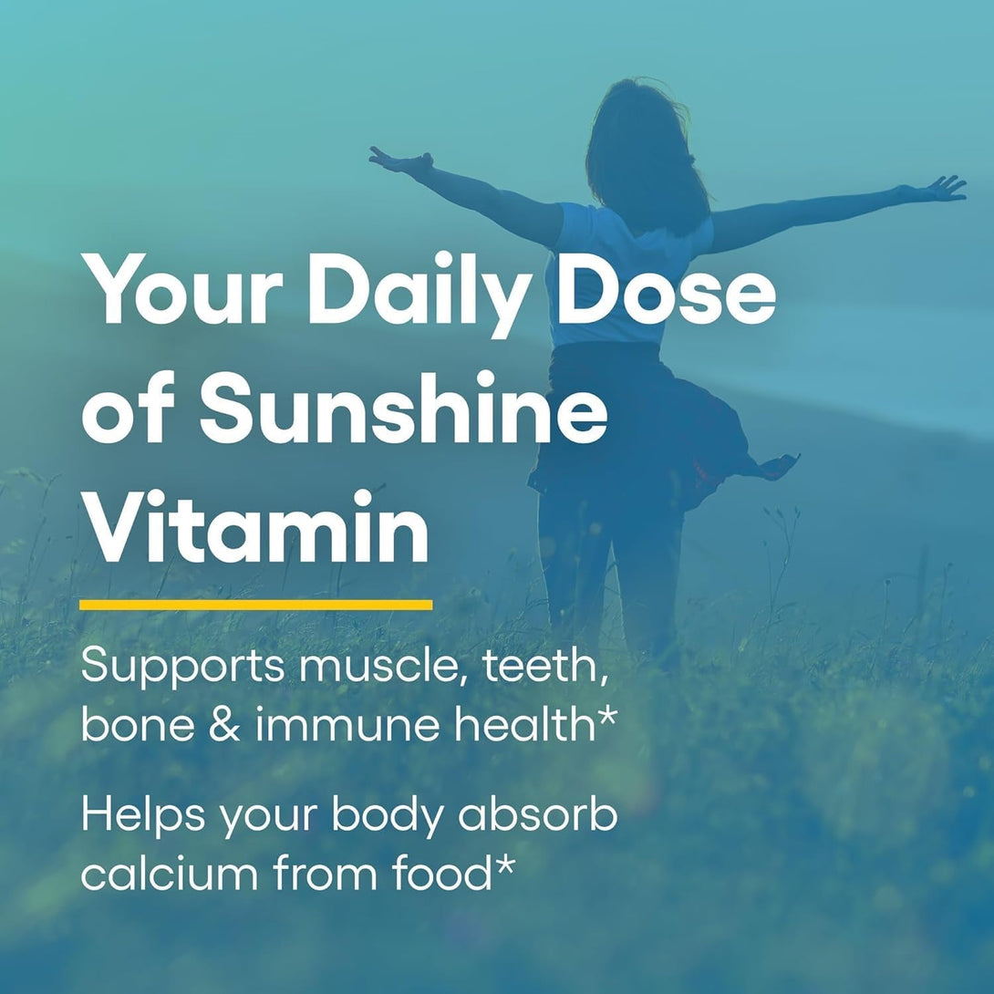 Natural Factors, Vitamin D3 5000 IU (125 Mcg), Supports Strong Bones, Muscles and Immune Function, 360 Softgels
