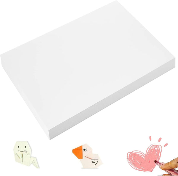 200 Sheets Arts Craft Paper for Drawing 12” X 17” White Construction Paper for Coloring, Creating, School Art Project Supplies, Standard Weight