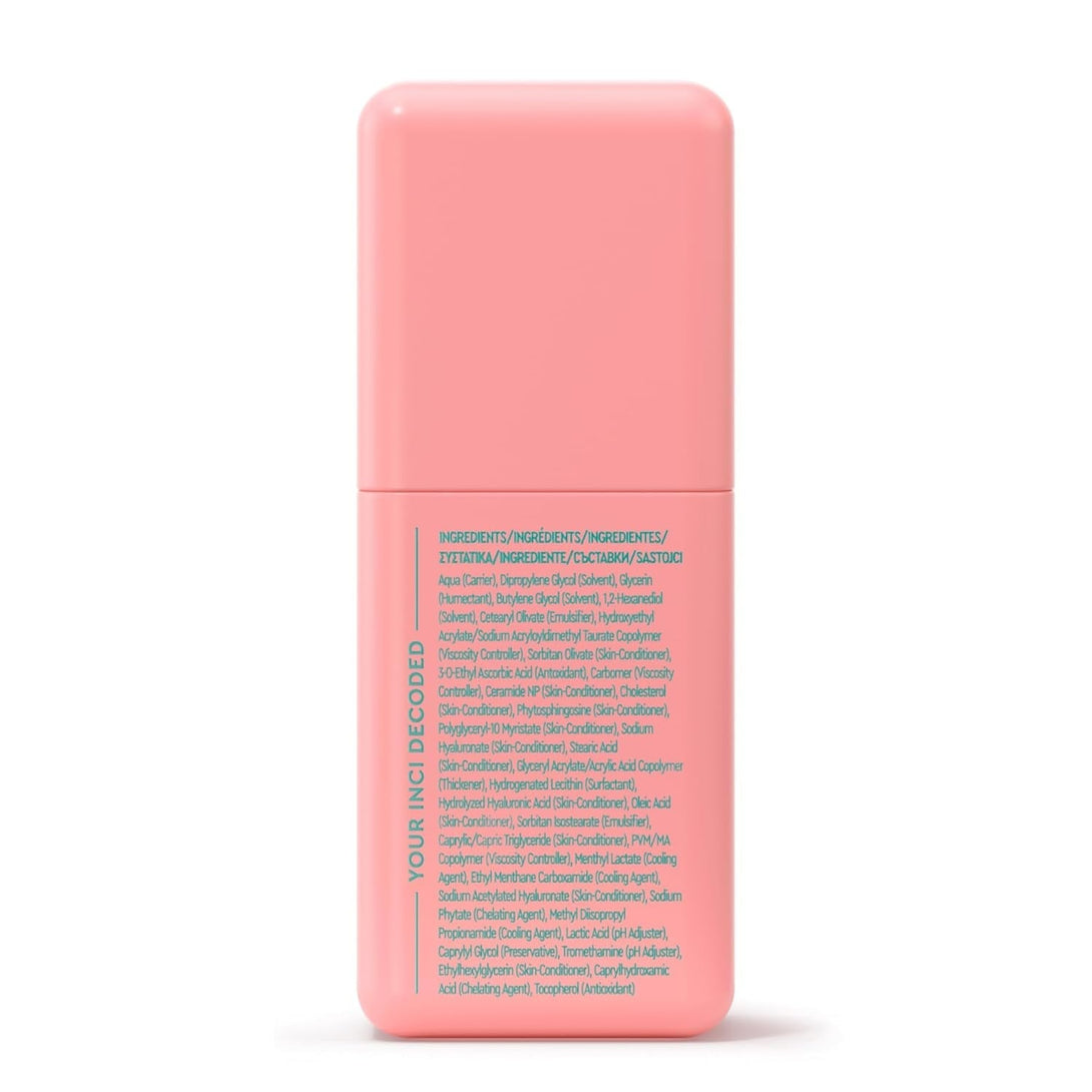BYOMA De-Puff + Brighten Eye Gel - Lightweight Gel Eye Cream for Dark Circles, Puffiness & Wrinkles - under Eye Cream with Hyaluronic Acid & Vitamin C - Barrier Repair Skincare - 0.68 Fl. Oz