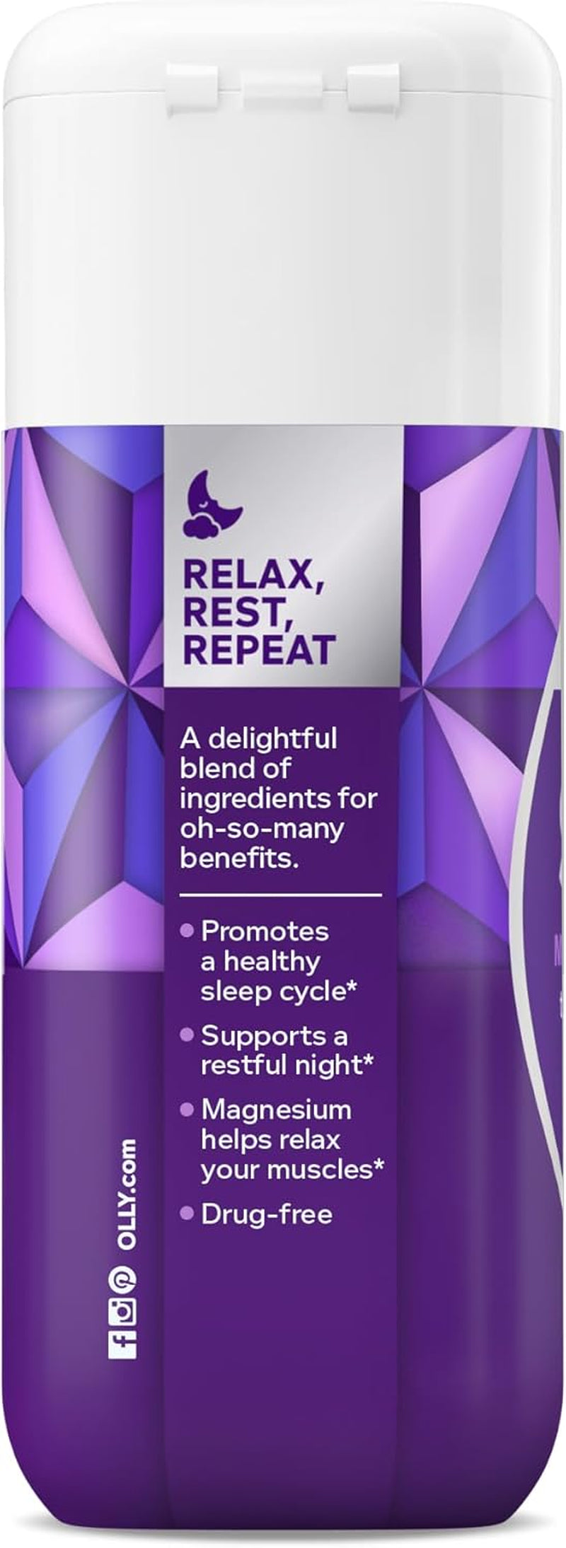 OLLY Ultra Strength Sleep Softgels, 10Mg Melatonin, L-Theanine, Chamomile, Magnesium, Lemon Balm, Supports Deep Restful Sleep, Nighttime Sleep Aid, Non Habit-Forming - 60 Count