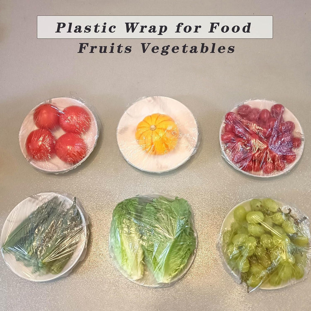 300Pcs Elastic Bowl/Basket Covers for Proofing,Shower Caps for Sourdough Bread Baking Supplies,Plastic Wrap for Food Fruit Vegetable