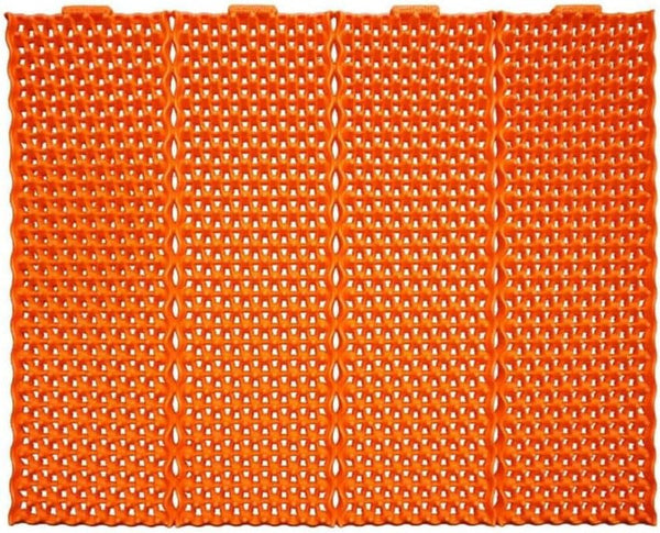 KONEX Mat, anti Fatigue Floor Mat, Kitchen Mat, Standing Desk Mat, Kitchen Mats for Floor, Waterproof and Non-Slip, Relieve Joint Pain, 23” X 19”, Orange