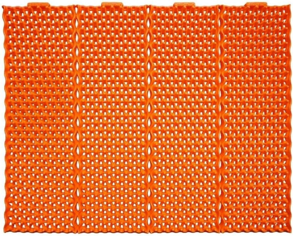 KONEX Mat, anti Fatigue Floor Mat, Kitchen Mat, Standing Desk Mat, Kitchen Mats for Floor, Waterproof and Non-Slip, Relieve Joint Pain, 23” X 19”, Orange