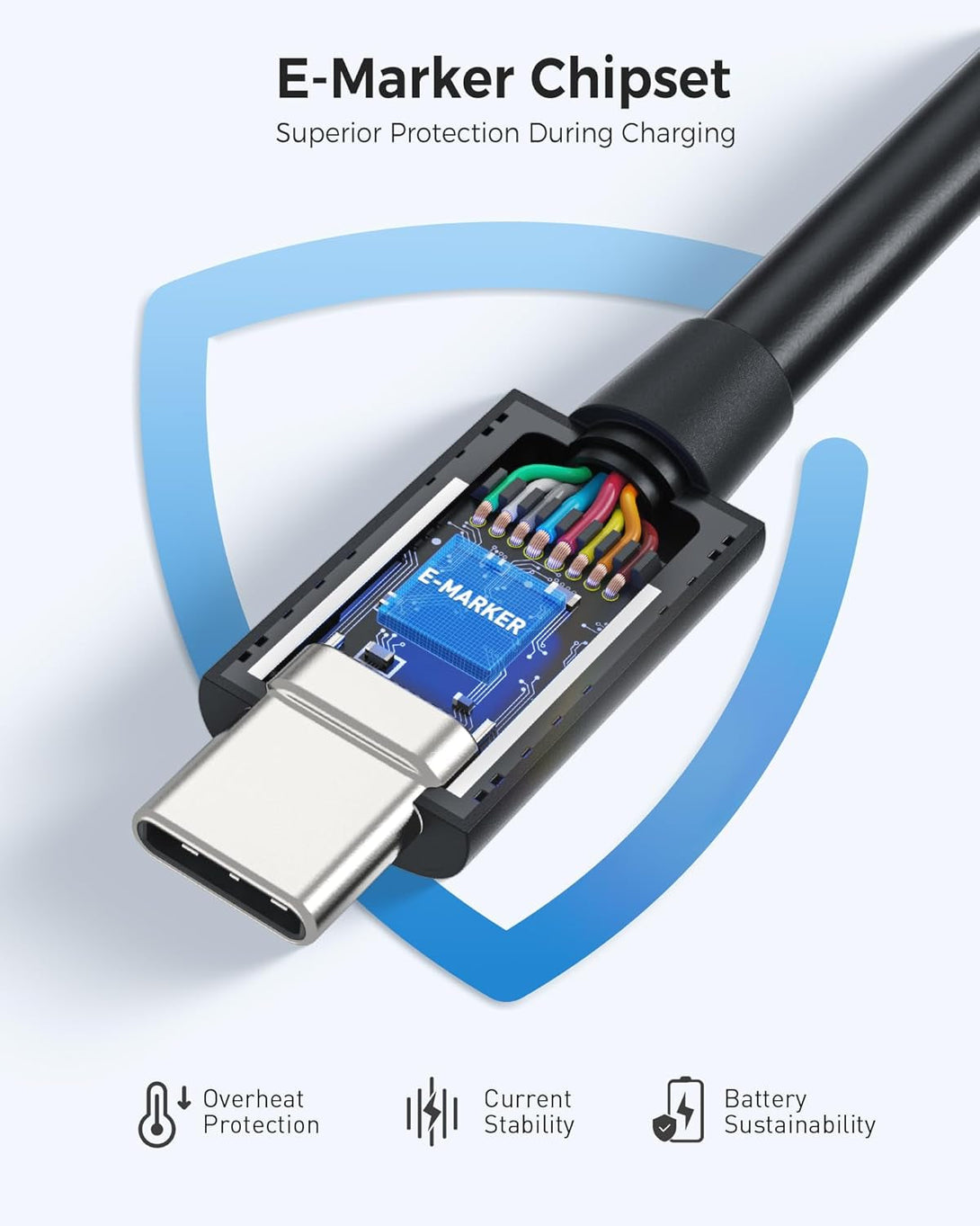 Cable Matters [Intel Certified] 40Gbps Thunderbolt 4 Cable 3.3Ft with 8K Video and 240W Charging - 1M, Compatible with USB4, Thunderbolt 3 Cable and USB-C