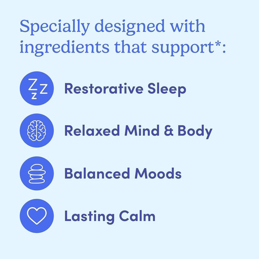 First Day Teens’ Nighttime Reset Calming Magnesium Gummies – Sleep Aid Supports Peaceful Rest, Balanced Mood & Energy – Supplement with Magnesium Citrate, Affron & No Melatonin – 30-Day Supply