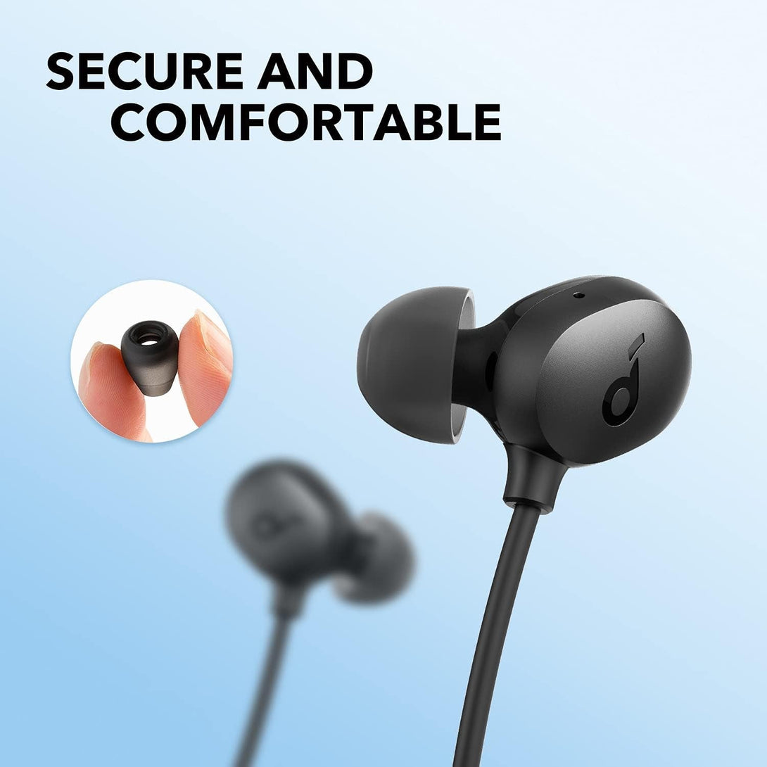 Soundcore by Anker Life U2I Wireless Neckband Headphones, 10Mm Drivers with Bassup Technology, 24H Playtime, Ai-Enhanced Calls, Foldable and Lightweight, IPX5 Water-Resistant, Secure Fit, Bluetooth 5
