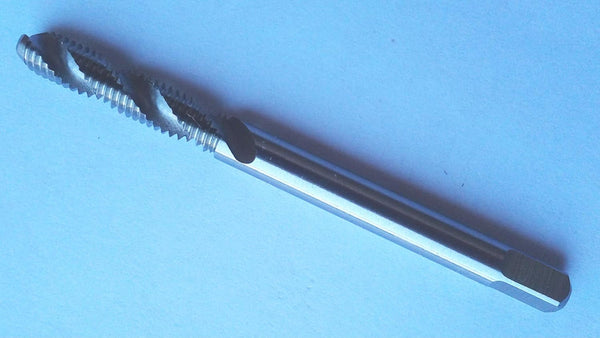 10-32 UNF Spiral Flute Tap Bottom GH3 Limit 2 Flute HSS Uncoated Bright Finished Ground Thread. Luctool Provides Premium Quality Hand Tools for Metal Threading.