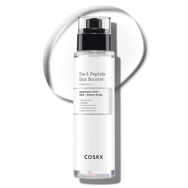 COSRX 6X Peptide Collagen Booster Toner Serum, Niacinamide & Hyaluronic Acid Facial Essence for All Skin Types, Korean Skin Care, Paraben Free, 150Ml/5.07 Fl.Oz