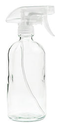 Glass Spray Bottle - Empty Refillable 16 Oz Container Is Great for Essential Oils, Cleaning Products, Homemade Cleaners, Aromatherapy, Misting