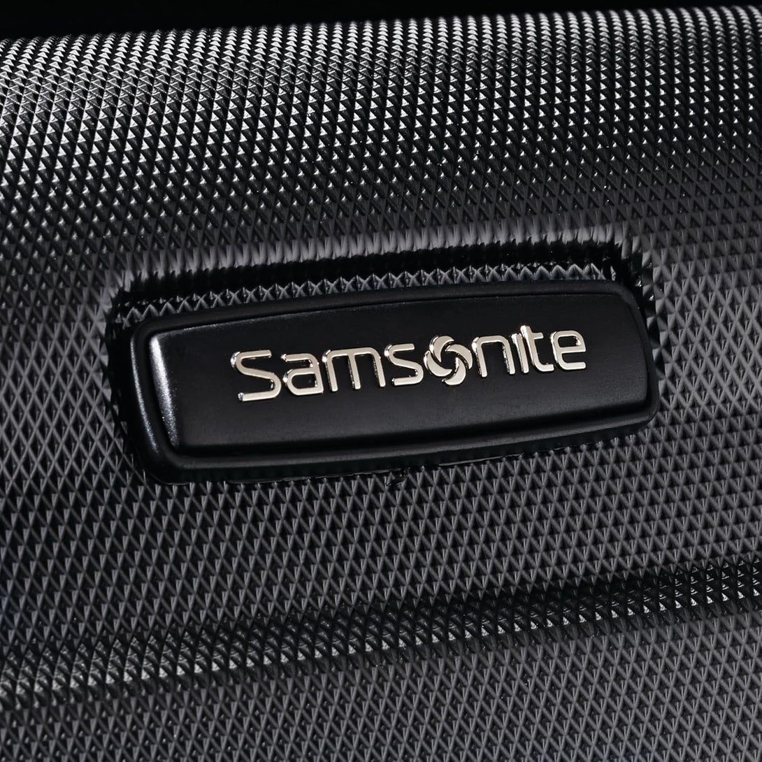 Samsonite Omni PC Hardside Expandable Luggage with Spinner Wheels, Black, Carry-On 20-Inch