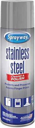 Sprayway Water-Based Stainless Steel Cleaner, 15 Fl Oz (Pack of 1)