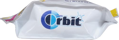 ORBIT Gum Bubblemint Sugar-Free Chewing Gum Bulk Pack - 180 Piece Resealable Bag