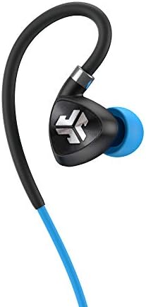 Jlab Fit 2.0 Bluetooth Enabled Wireless Sports Earbuds, Bluetooth 4.1, 10Mm Titanium Drivers, 6 Hour Battery Life, IP55 Sweatproof, Flexible