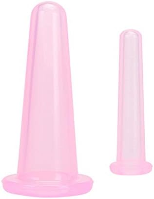 4Pcs Massage Cupping Set Silicone Mini Facial Cups Face Massager Helper Skin Care Neck Back Eyes Massaging Cup Safe to Use, Don'T Worry about