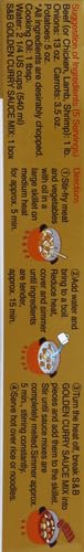 S&B, Golden Curry Sauce Mix, Hot, 3.2 Oz